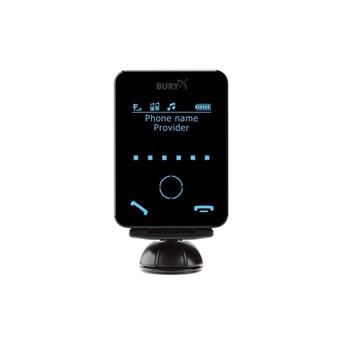 Car Kit Bury CC 9058 - Ecran touchscreen detasabil Bluetooth Incarcare telefon mobil