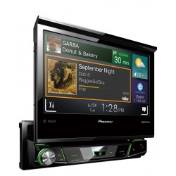 Unitate multimedia auto 1 DIN cu ecran retractabil de 7" Pioneer AVH-X7700BT