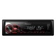 Player auto PIONEER MVH-180UB, 4x50W, USB, iluminare rosie