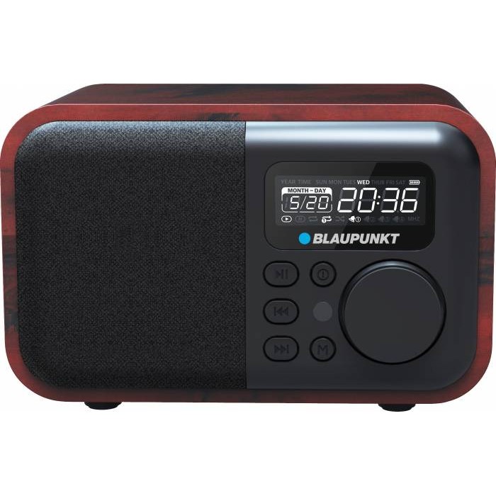 Radio cu ceas Blaupunkt HR10BT Black