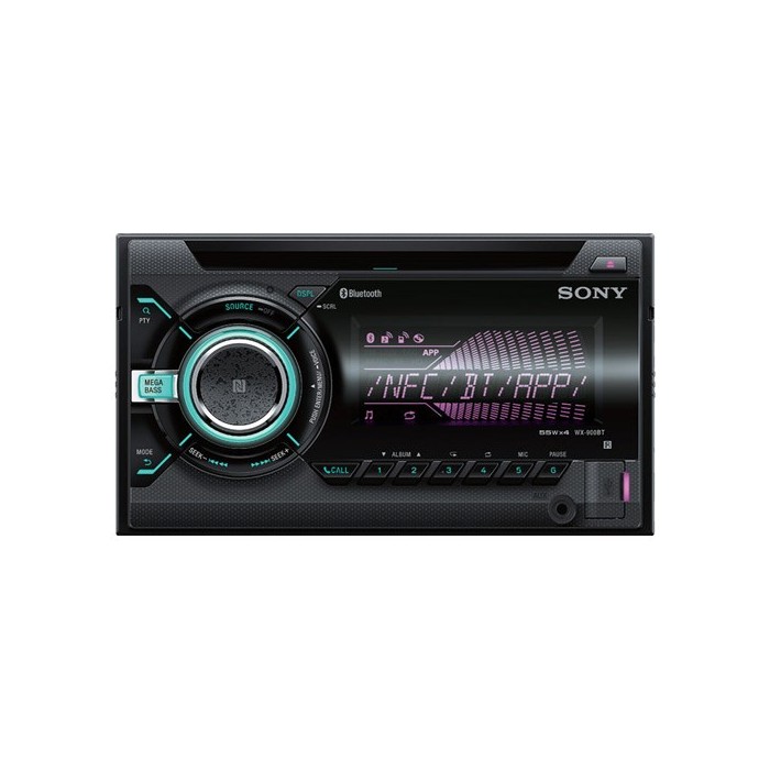 Player auto Sony WX900BT 2DIN USB, Bluetooth, NFC
