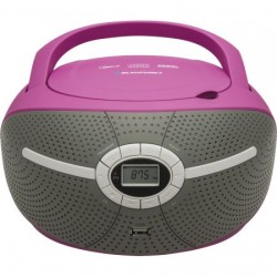 Microsistem audio Blaupunkt Boombox BB6VL, CD Player, USB, AUX, 2X1.2W, Violet