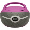 Microsistem audio Blaupunkt Boombox BB6VL, CD Player, USB, AUX, 2X1.2W, Violet
